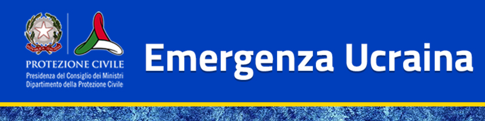 Informazioni emergenza Ucraina su sito del DPC