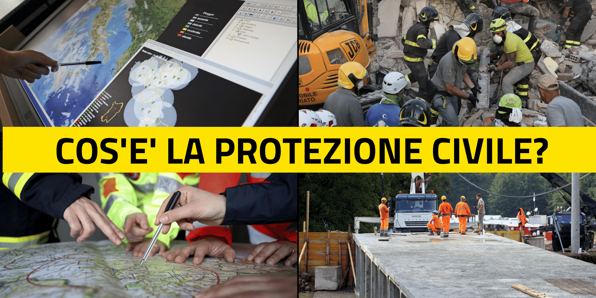 Cos'è la Protezione Civile