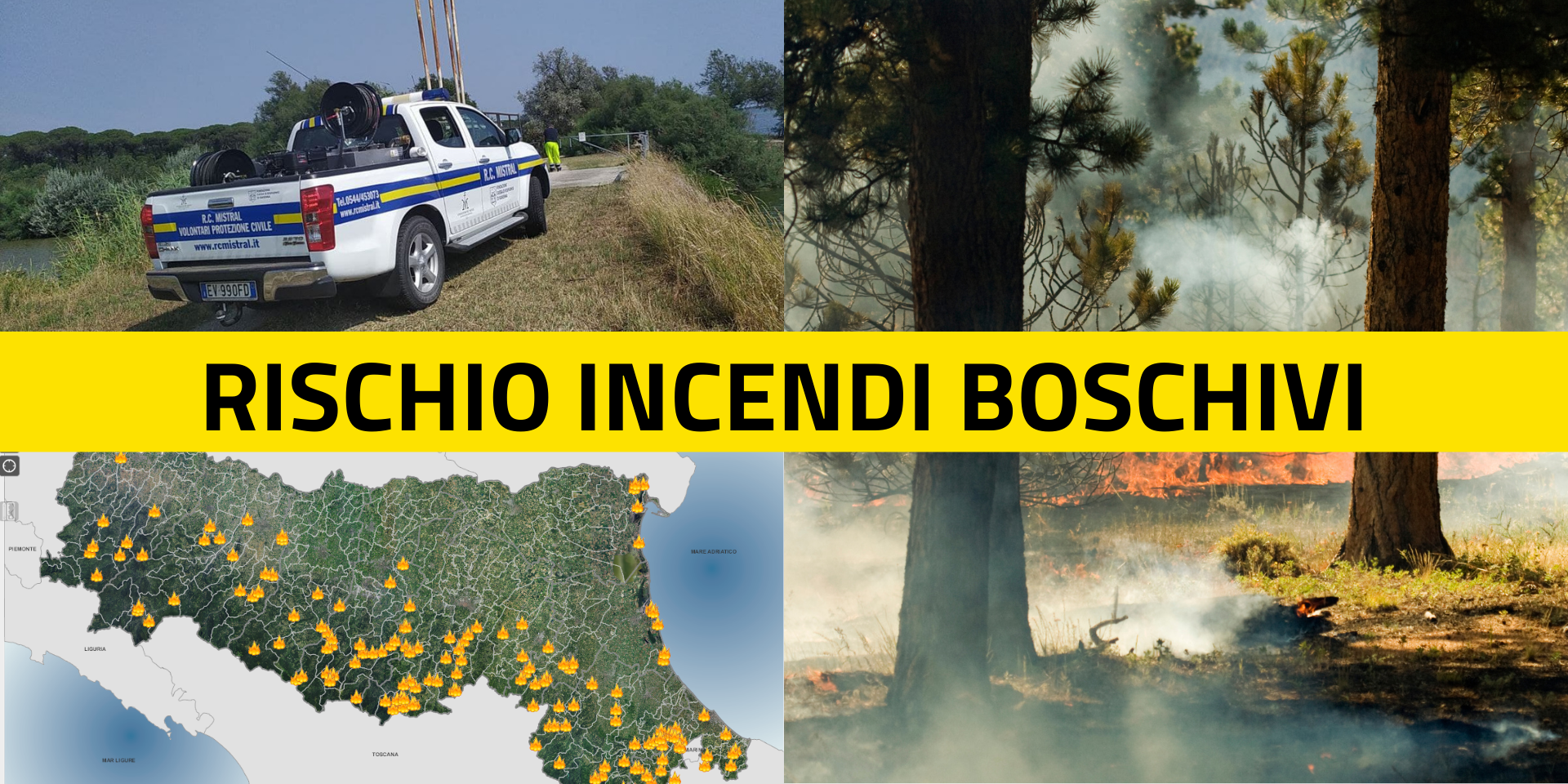 Rischio incendi boschivi